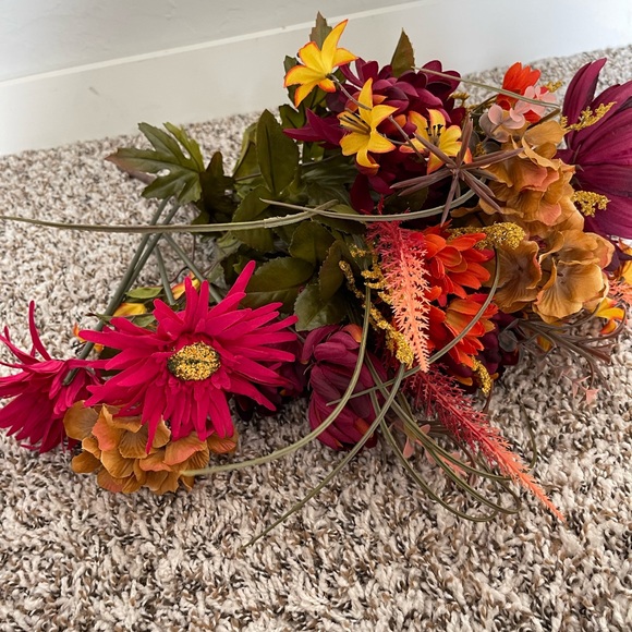 Vibrant Faux Fall Flowers - Picture 6 of 8